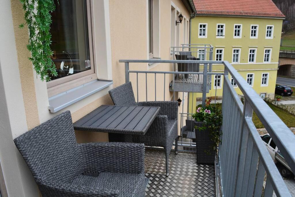 Elbtalblick Koenigstein Im Deutschen Haus Apartment Ngoại thất bức ảnh